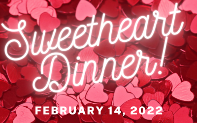 Love Is Actually All Around…. Sweetheart Dinner