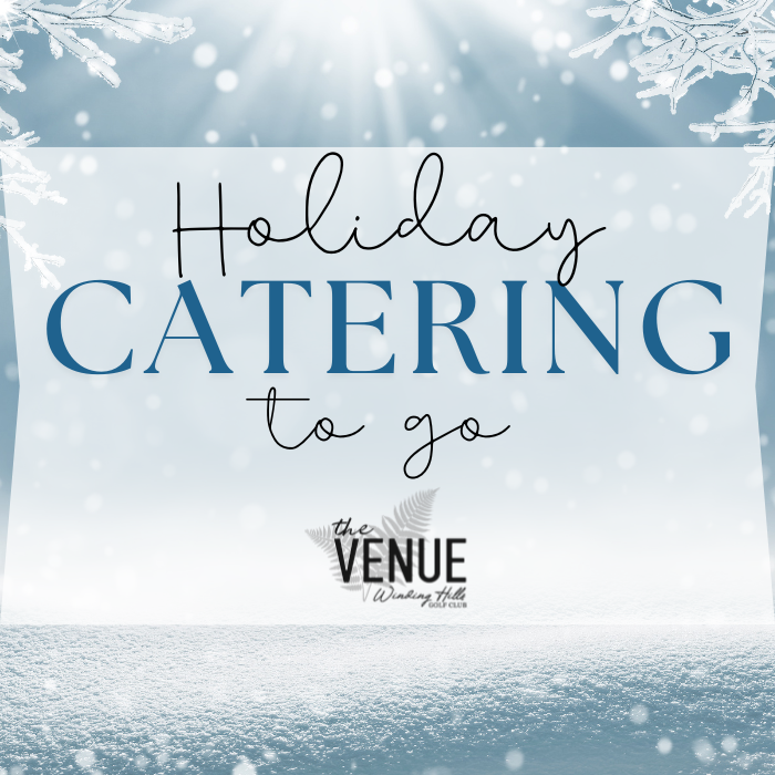 The Venue Holiday Catering Menu 2022
